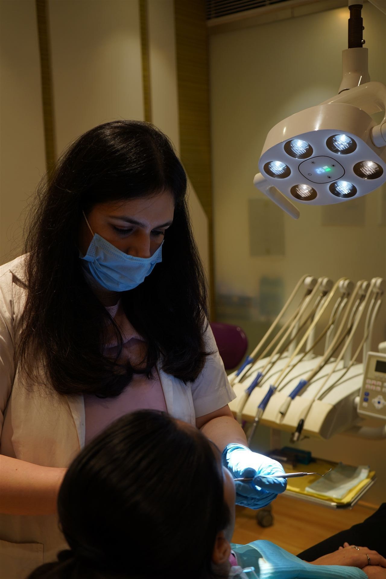 Dr. Shruti Malik at work