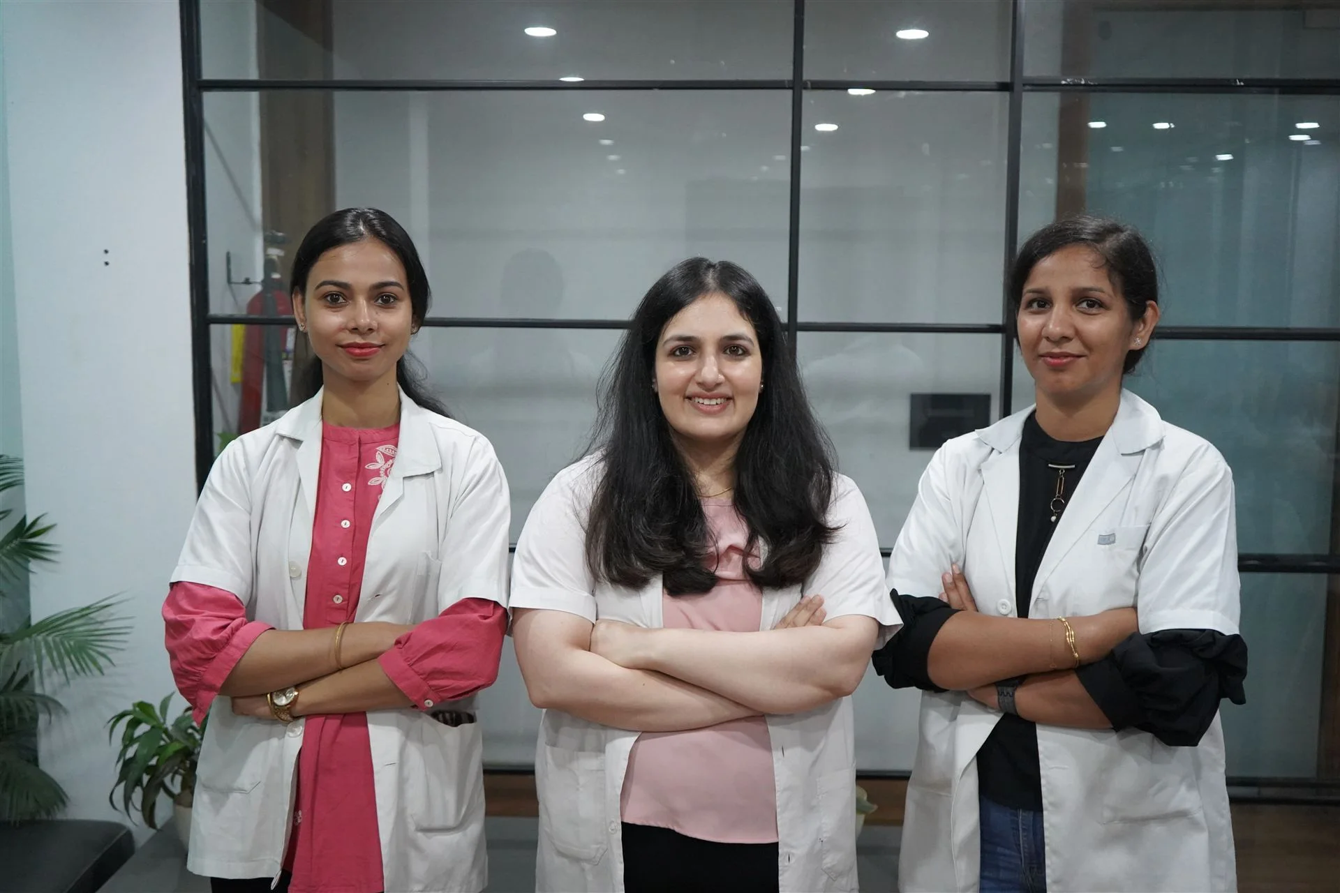 Multi-specialty dental team at Radix Cosmo Dental, Nirman Vihar, East Delhi